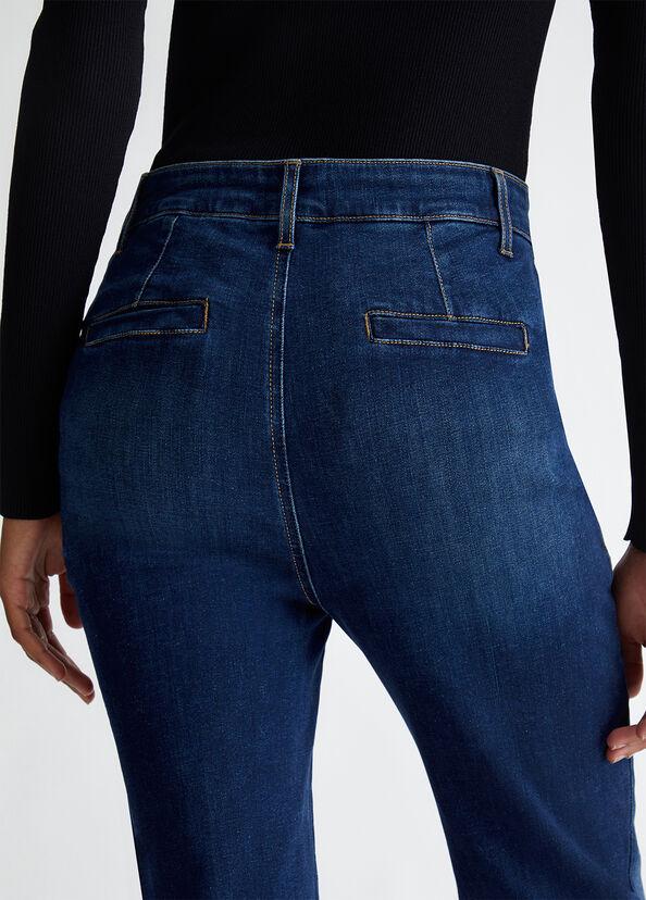 Liu Jo Jeans flare in cotone stretch I Più Venduti