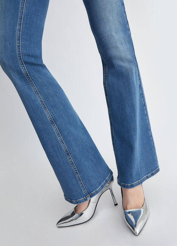Liu Jo Jeans flare bottom up Vendite Flash