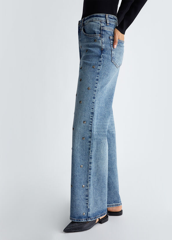 Liu Jo Jeans flare con borchie Negozio