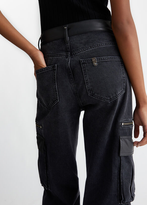 Liu Jo Jeans cargo flare Italia