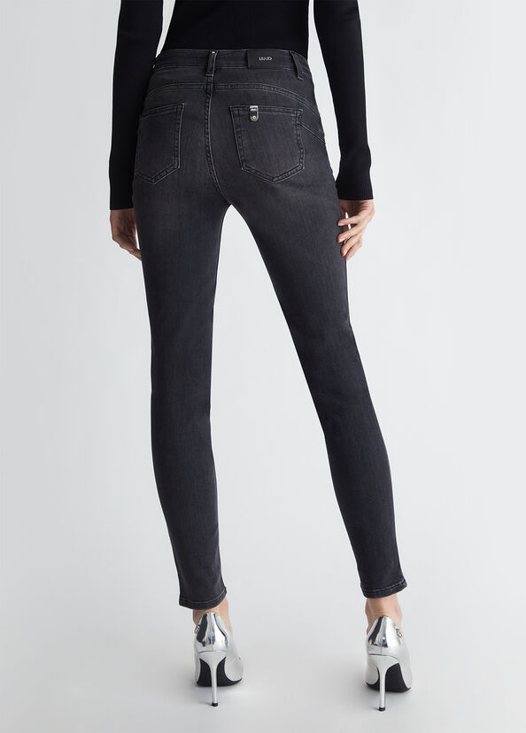 Liu Jo Jeans skinny bottom up In Linea
