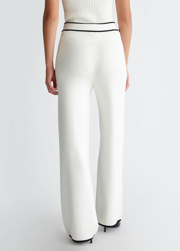Liu Jo Pantaloni in maglia di misto seta Soddisfazione Garantita