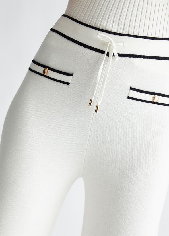 Liu Jo Pantaloni in maglia di misto seta Soddisfazione Garantita