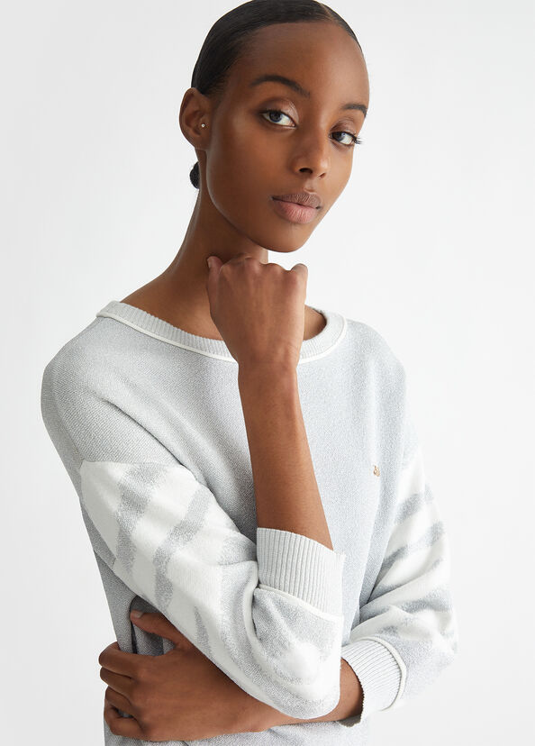 Liu Jo Maglia con motivo animalier In Vendita