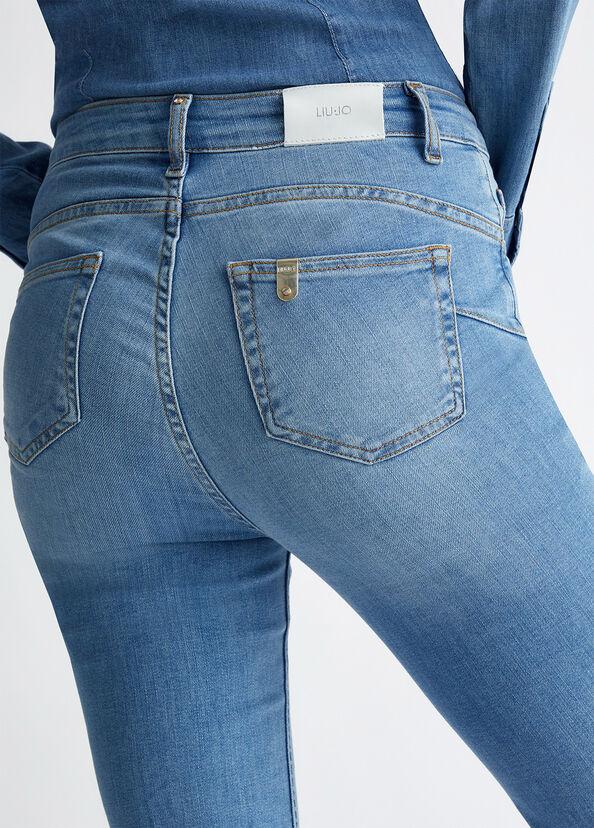 Liu Jo Jeans flare bottom up Vendita Calda