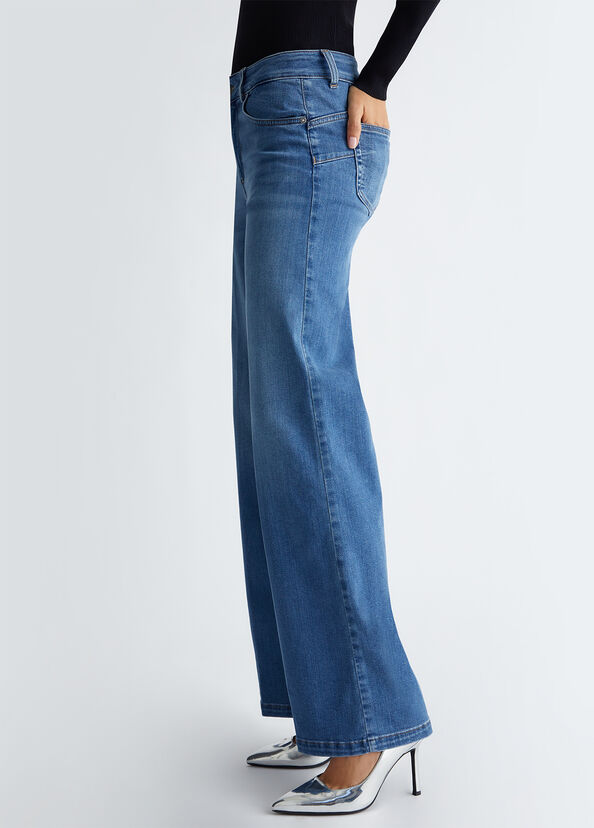 Liu Jo Jeans flare a vita alta Offerte