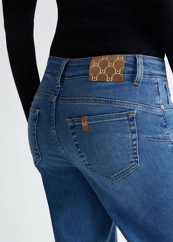 Liu Jo Jeans flare a vita alta Offerte