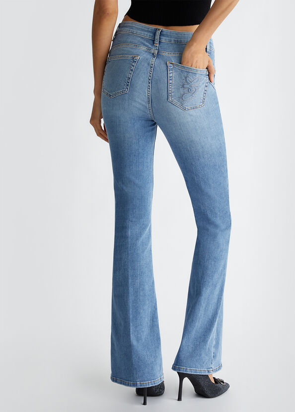 Liu Jo Jeans flare a vita alta I Più Venduti