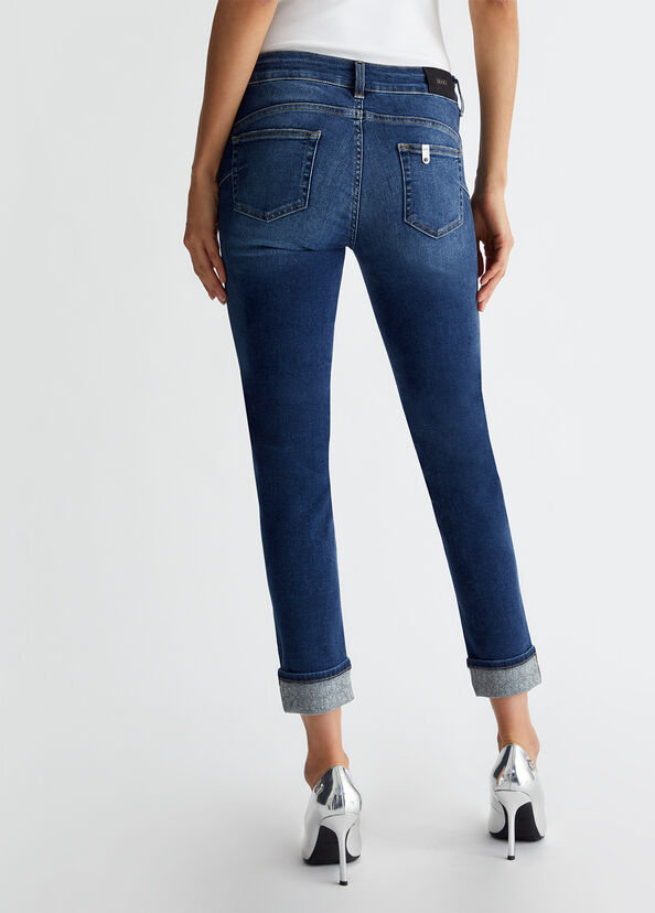 Liu Jo Jeans skinny bottom up In Saldo