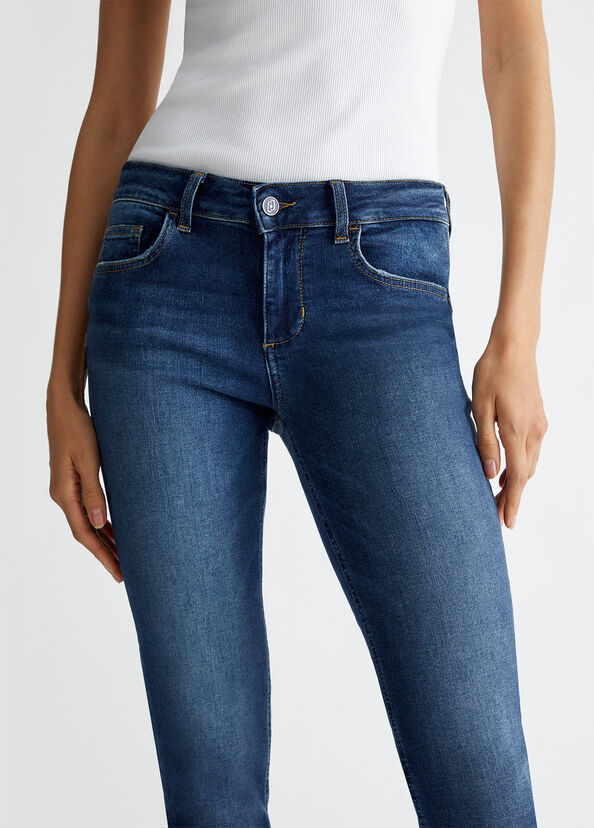Liu Jo Jeans skinny bottom up In Saldo