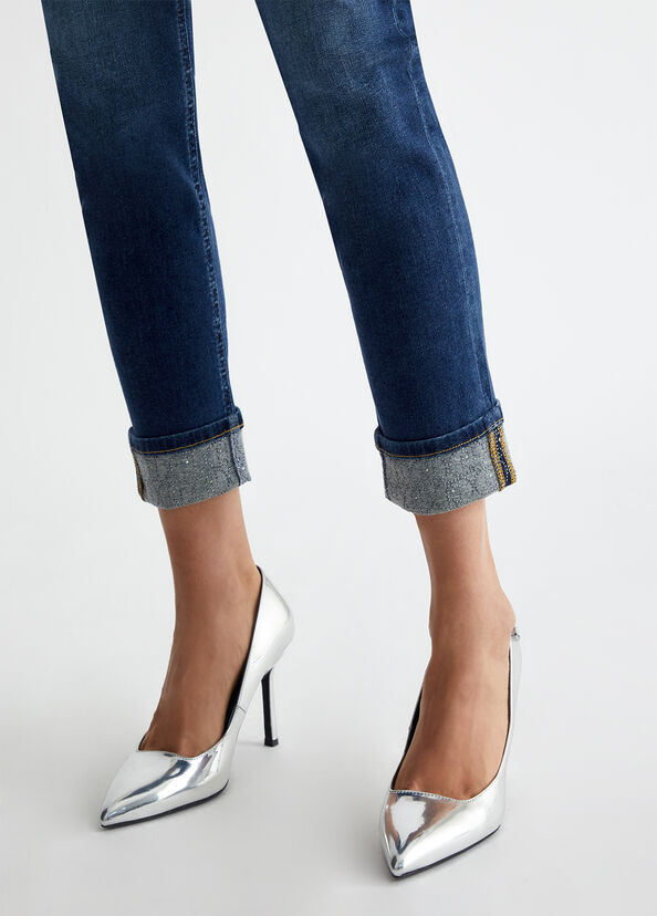 Liu Jo Jeans skinny bottom up In Saldo