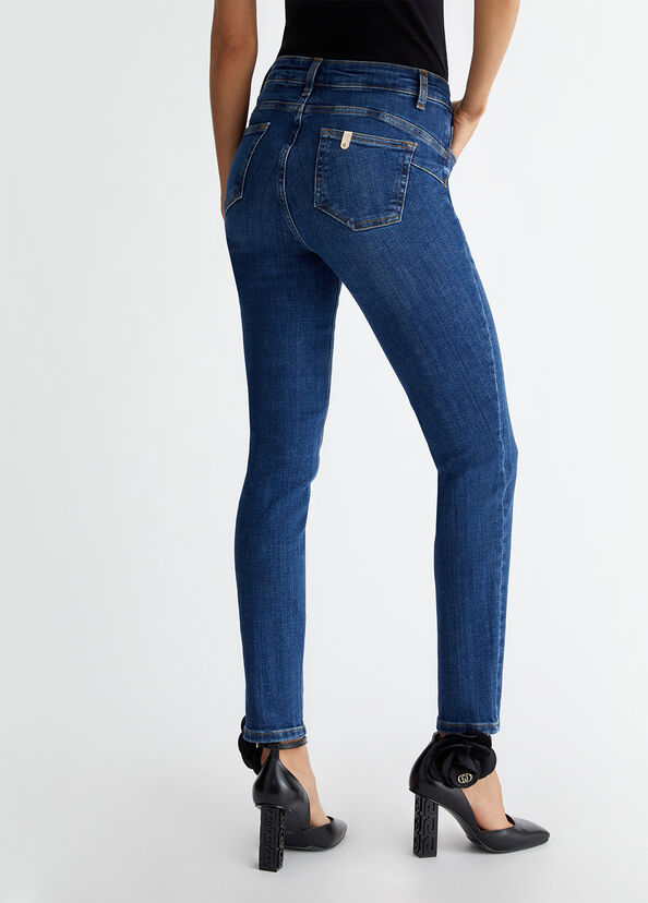 Liu Jo Jeans skinny bottom up Vendita