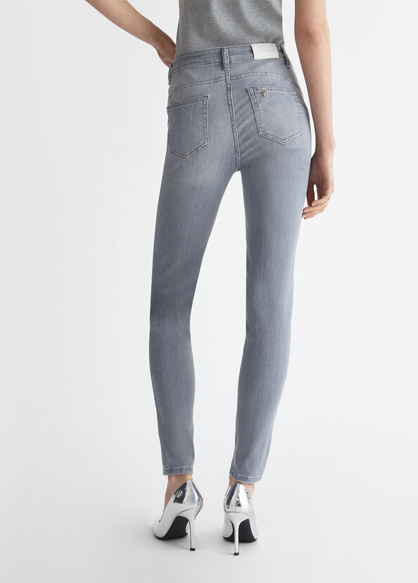 Liu Jo Jeans skinny bottom up Qualità Garantita