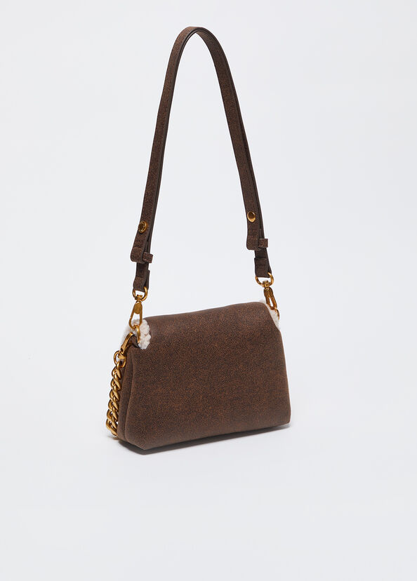 Liu Jo Borsa piccola LaPuffy in tessuto spalmato Presa