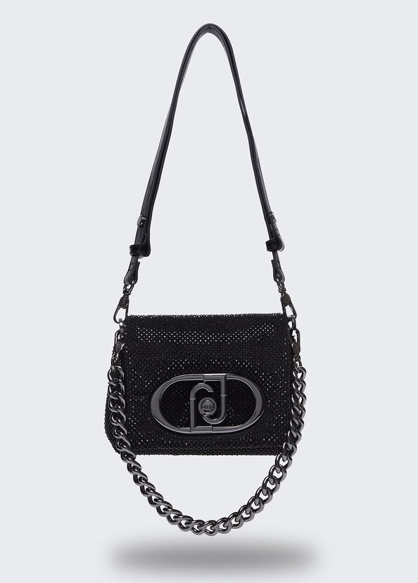 Liu Jo Borsa piccola LaPuffy con strass Sconto