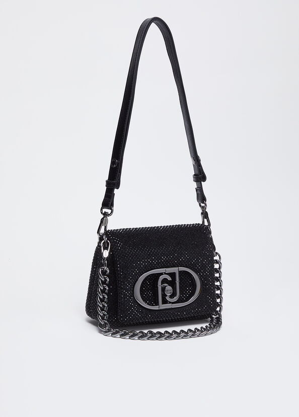Liu Jo Borsa piccola LaPuffy con strass Sconto