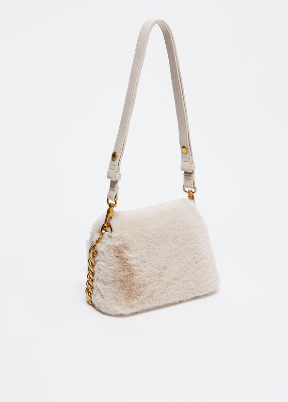 Liu Jo Borsa piccola LaPuffy in pelliccia sintetica Offerta