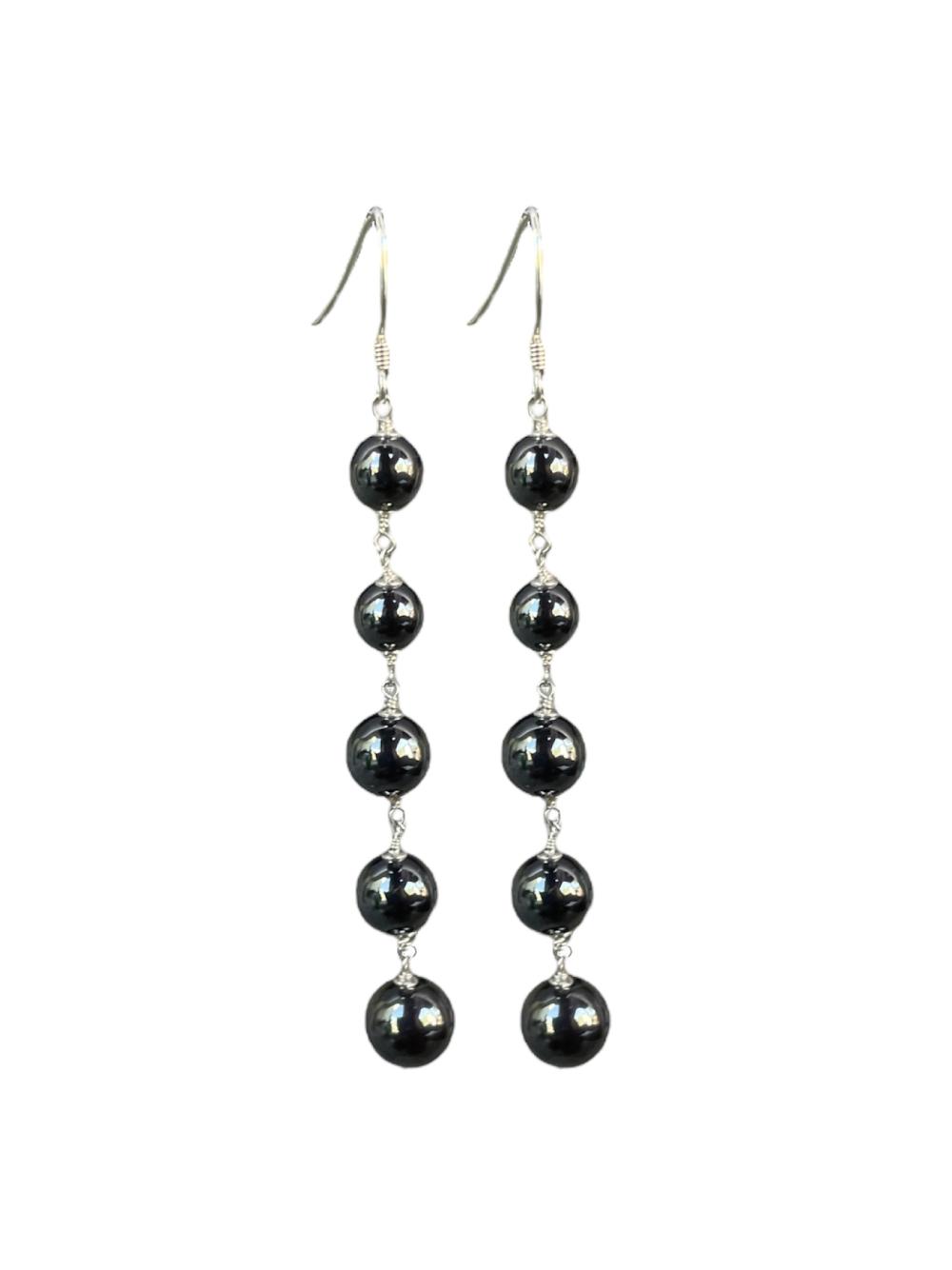 Trimi Gioielli Orecchini artigianali con Ematite – Amore Trimi Gioielli Orecchini artigianali con Ematite – Amore