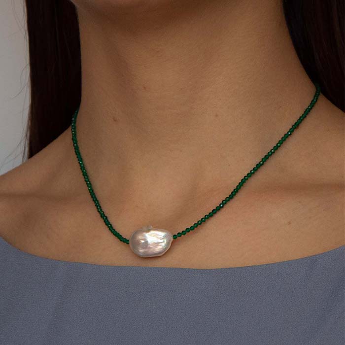 Trimi Gioielli Collana Vanessa – Verde Nuova