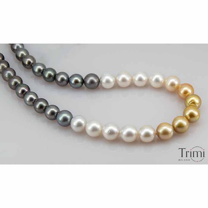Trimi Gioielli Collana con perle dei mari del sud Negozio