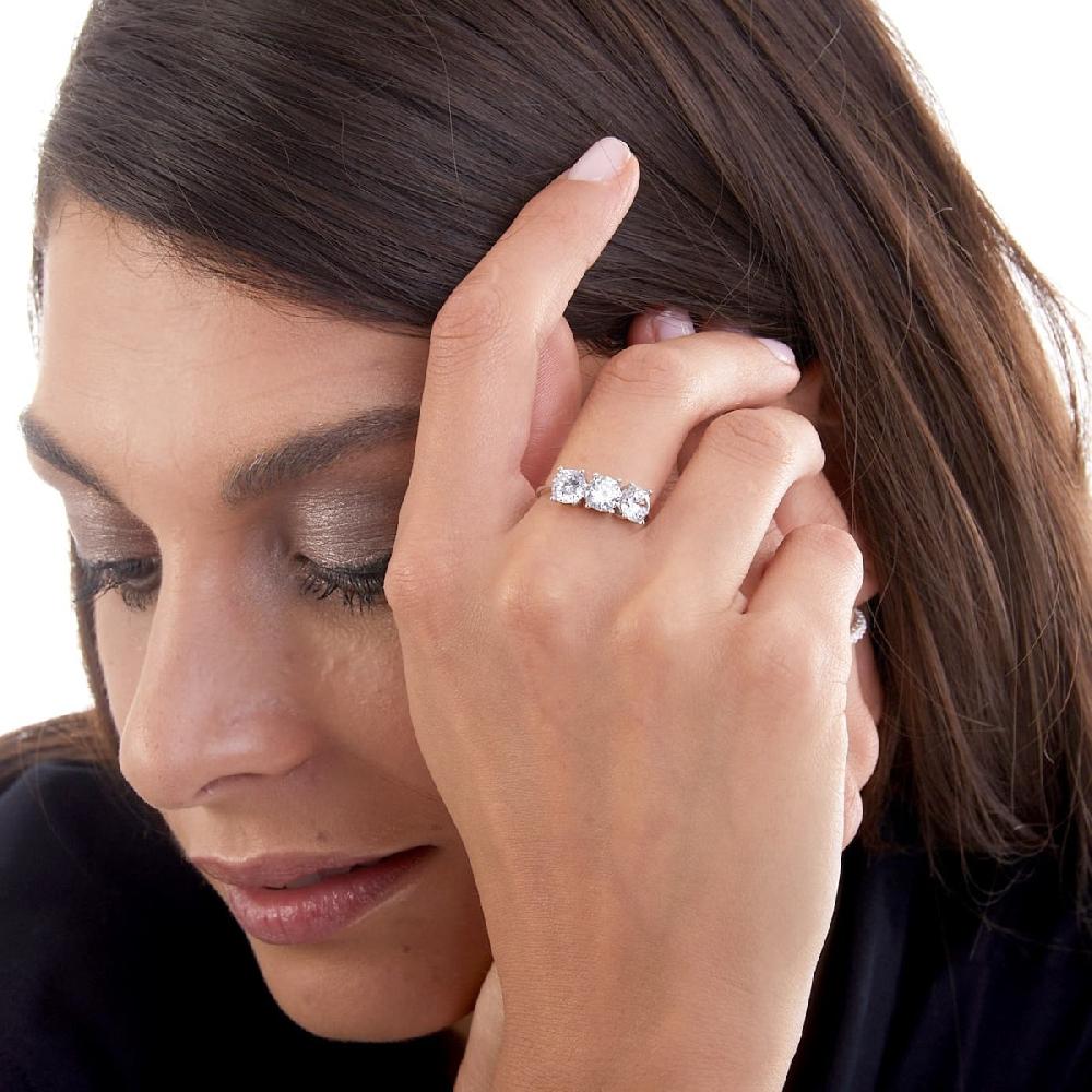 Unoaerre Anello trilogy in argento | UNOAERRE Gioielli Acquista Ora