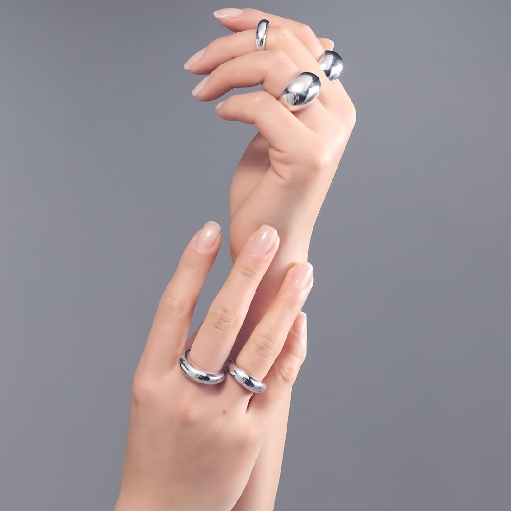 Unoaerre Anello in argento bianco | UNOAERRE Gioielli Prezzo Ridotto