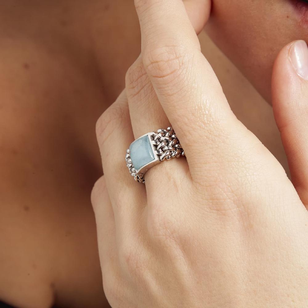 Unoaerre Anello in argento con acquamarina | UNOAERRE Gioielli Hotsell