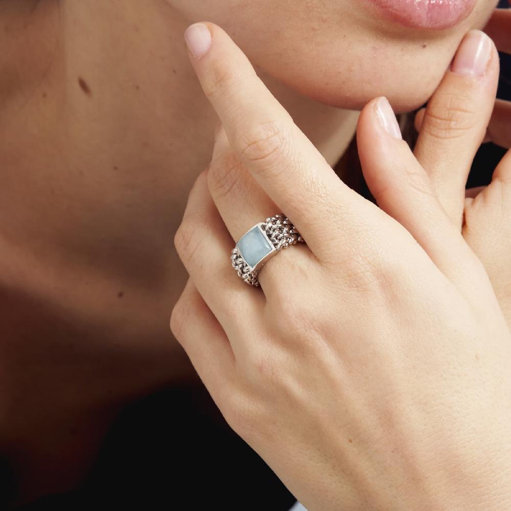 Unoaerre Anello in argento con acquamarina | UNOAERRE Gioielli Hotsell