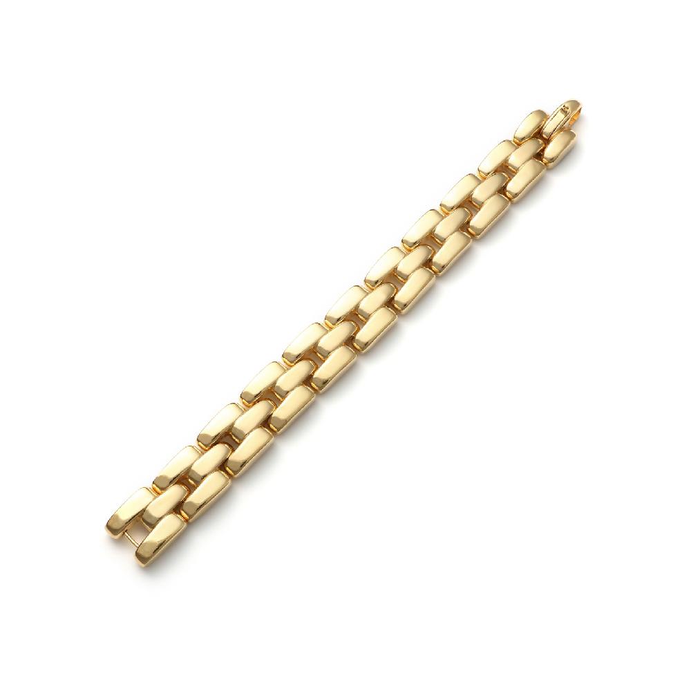 Unoaerre Bracciale Panthere in argento dorato | UNOAERRE Gioielli In Vendita