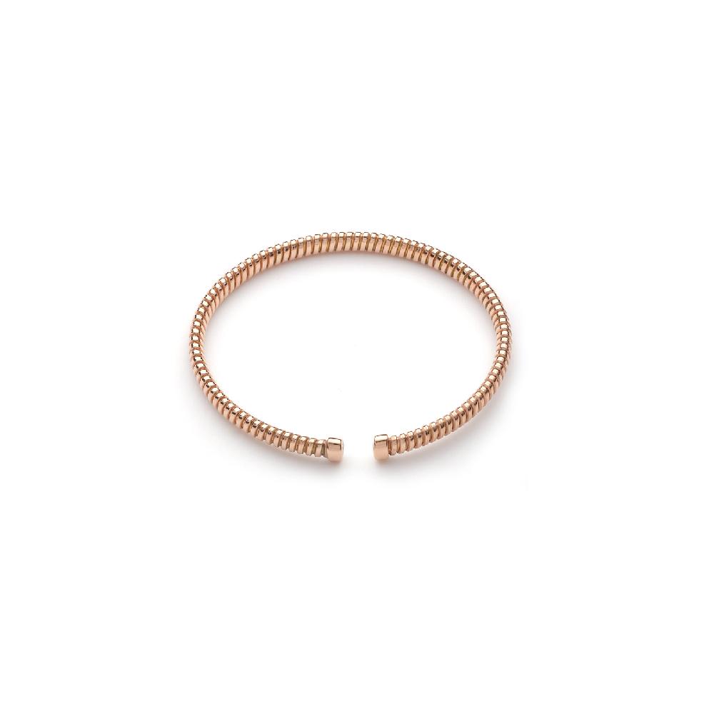 Unoaerre Bracciale bangle in argento dorato rosa | UNOAERRE Gioielli Promozione