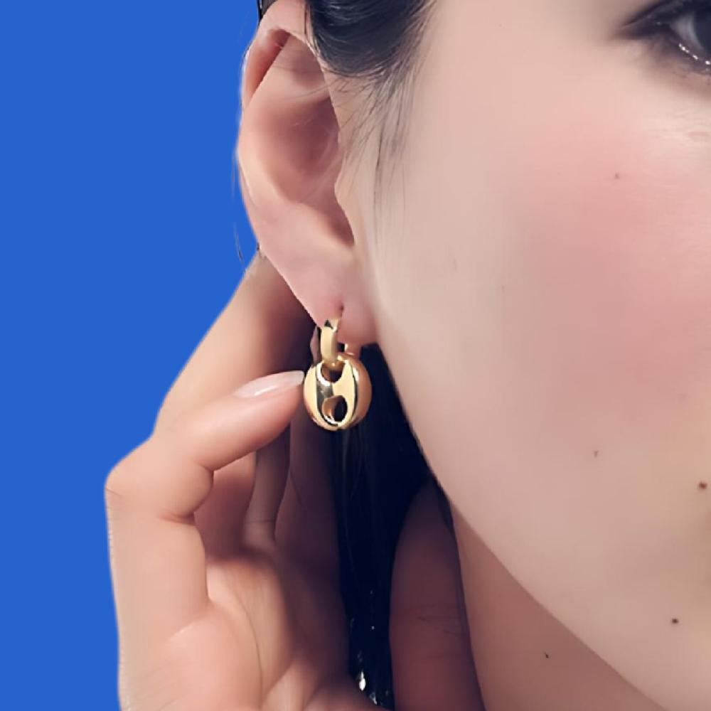 Unoaerre Orecchini donna in argento dorato | UNOAERRE Gioielli Novità