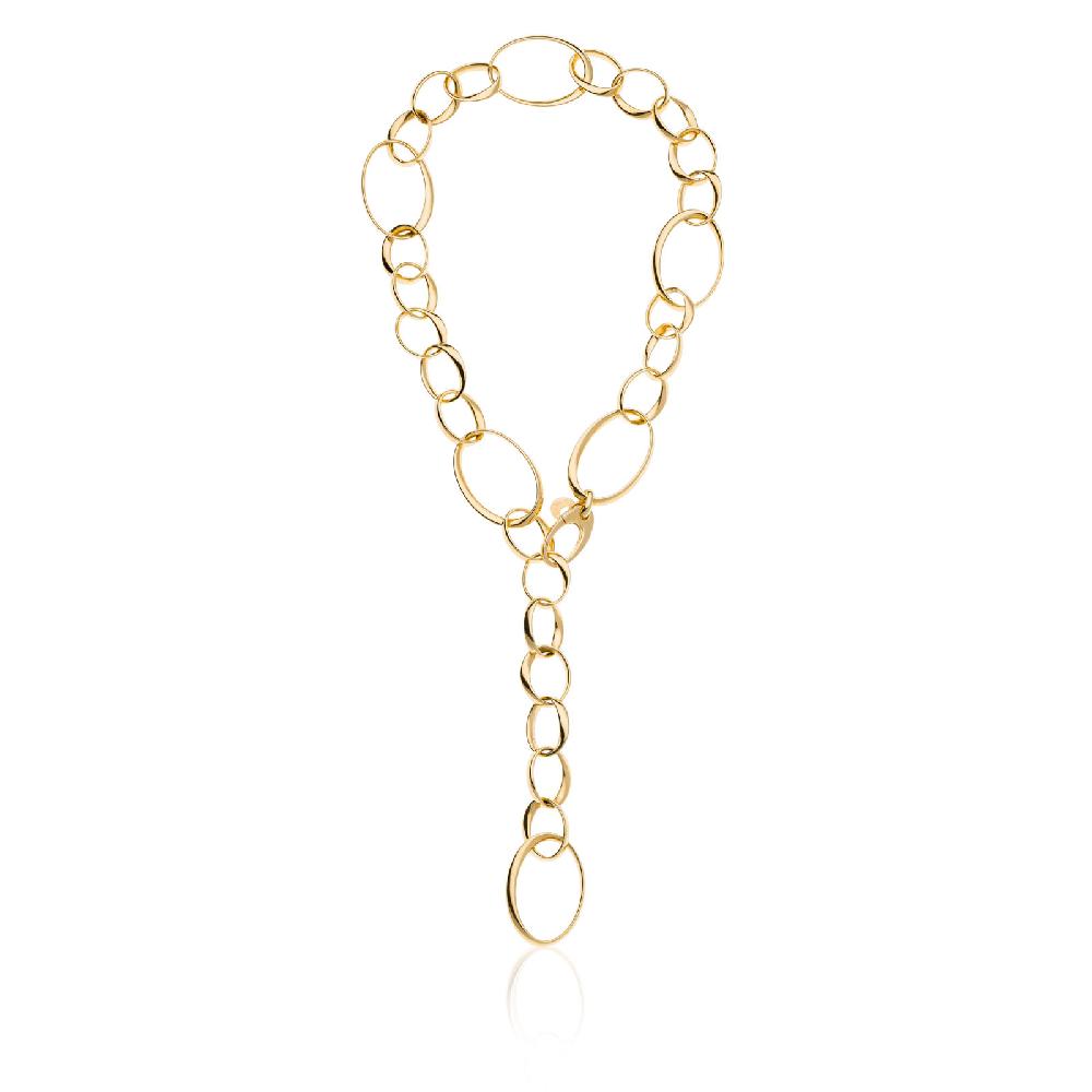 Unoaerre Collana donna catena in argento dorato | UNOAERRE Gioielli Nuovo