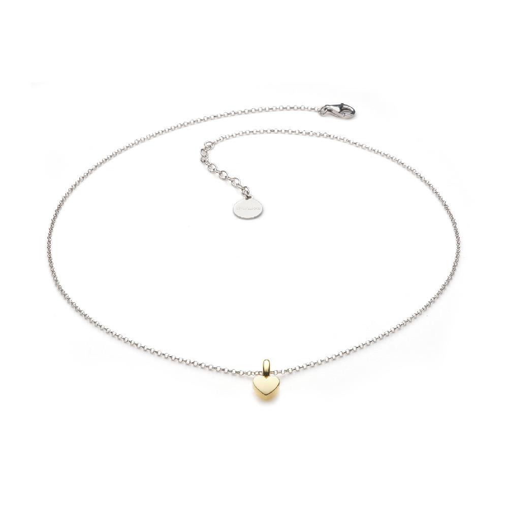 Unoaerre Collana in argento con cuore | UNOAERRE Gioielli Online