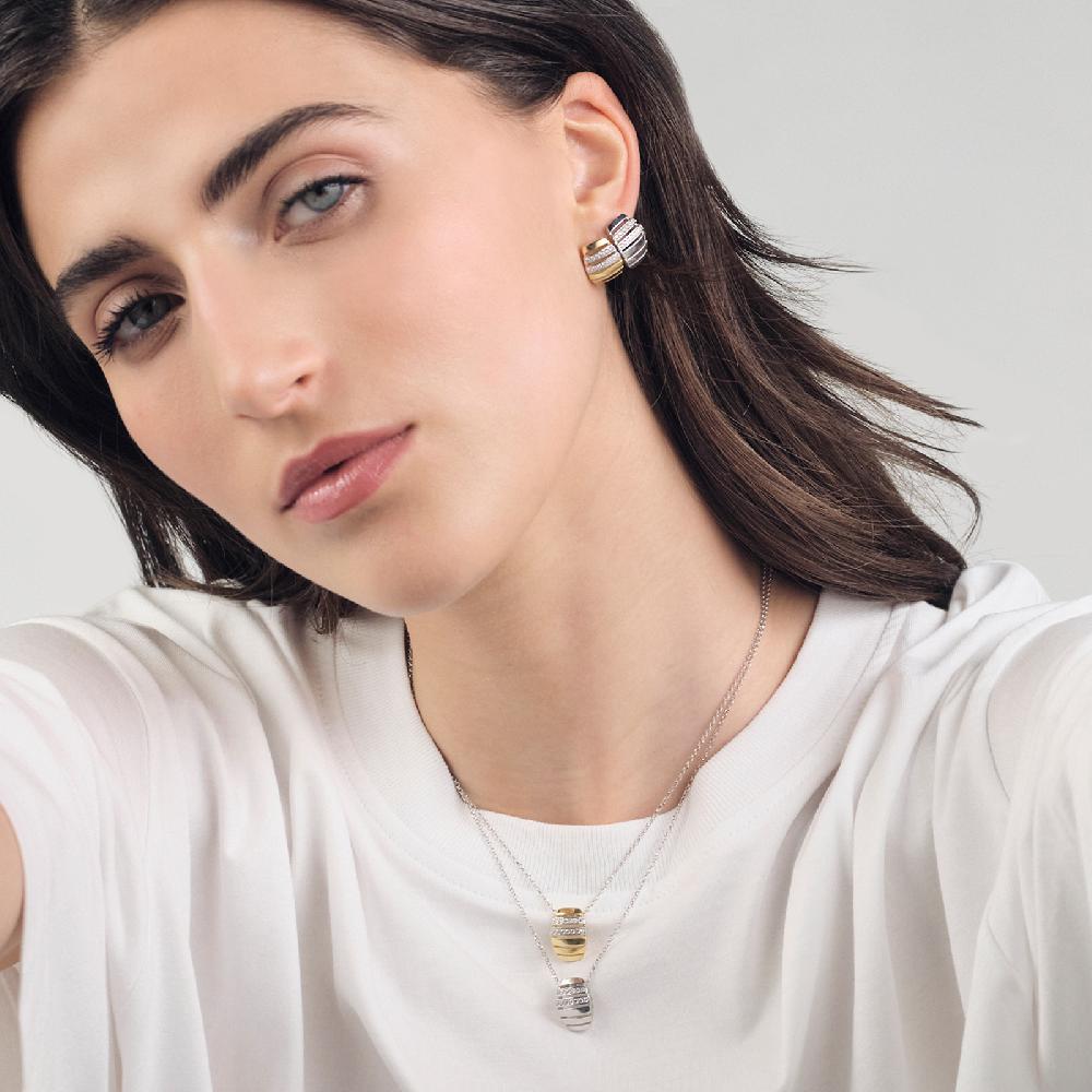 Unoaerre Collana in argento e zirconi | UNOAERRE Gioielli In Vendita