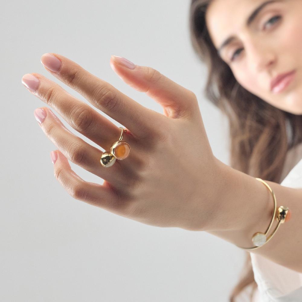 Unoaerre Anello in argento con pietre preziose | UNOAERRE Gioielli Promozione Limitata