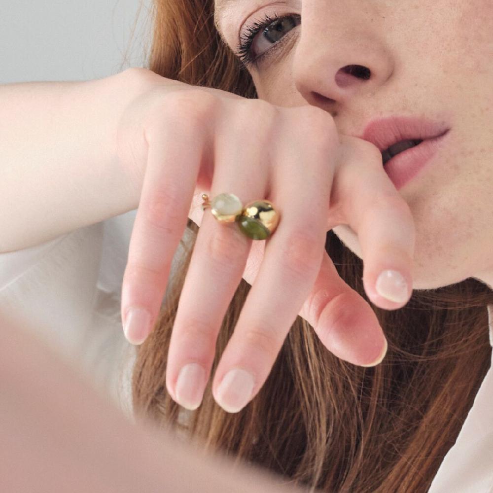 Unoaerre Anello in argento con pietre preziose | UNOAERRE Gioielli Fino Al -60%