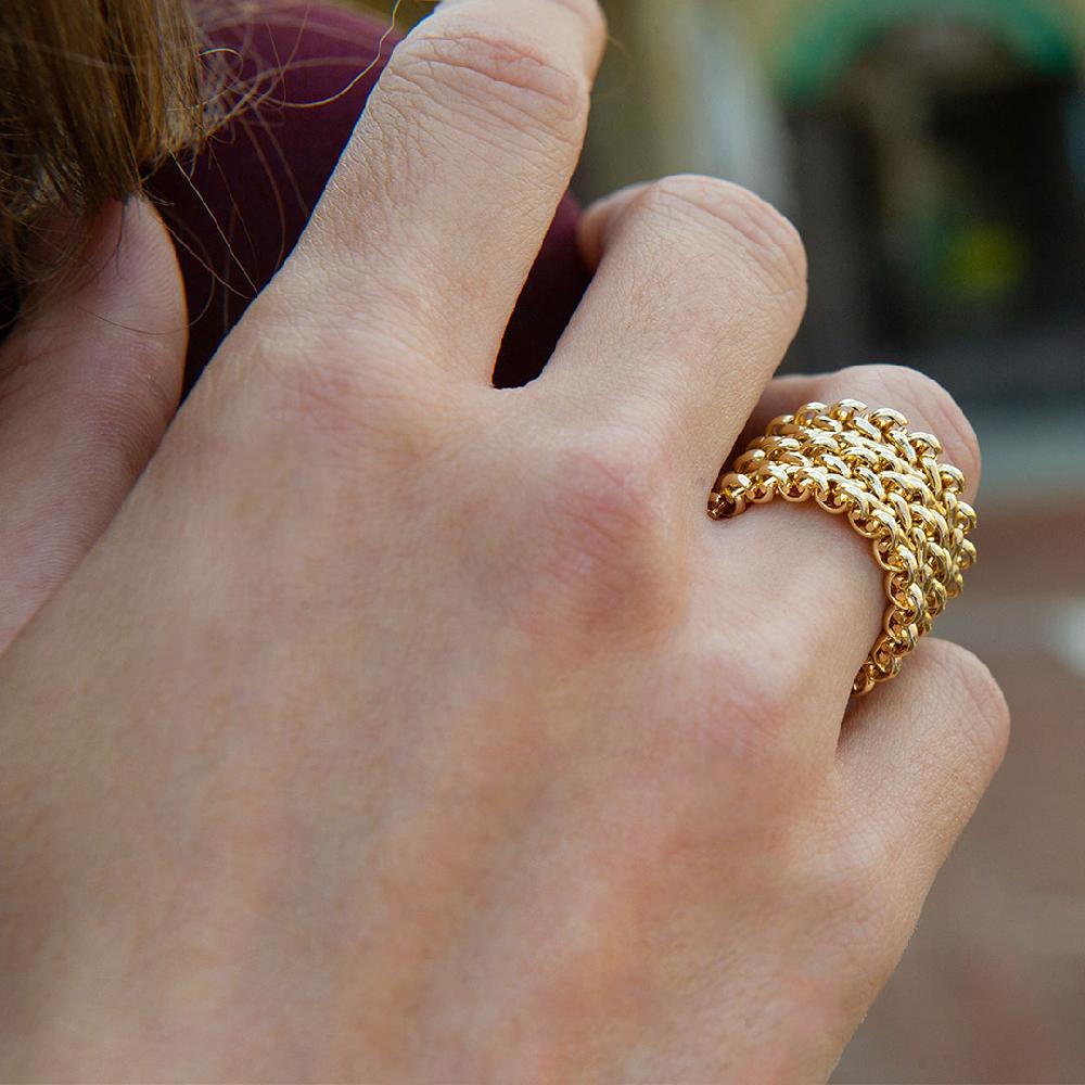 Unoaerre Anello in bronzo dorato 484197 | UNOAERRE Gioielli Vendita