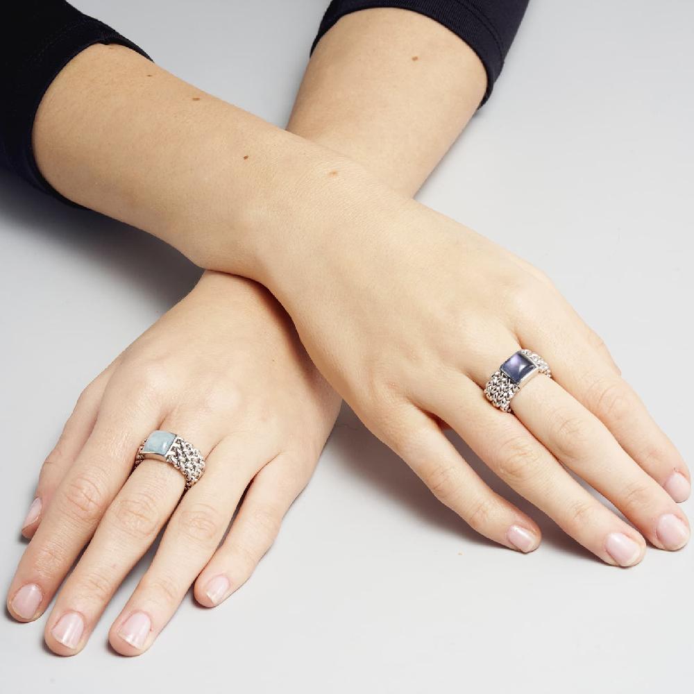 Unoaerre Anello in argento con ametista | UNOAERRE Gioielli Saldi
