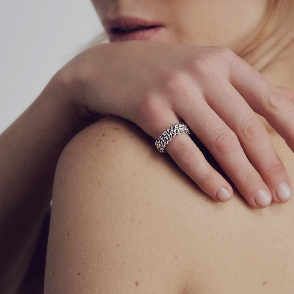 Unoaerre Anello a fascia in argento Chicco | UNOAERRE Gioielli Consegna Veloce