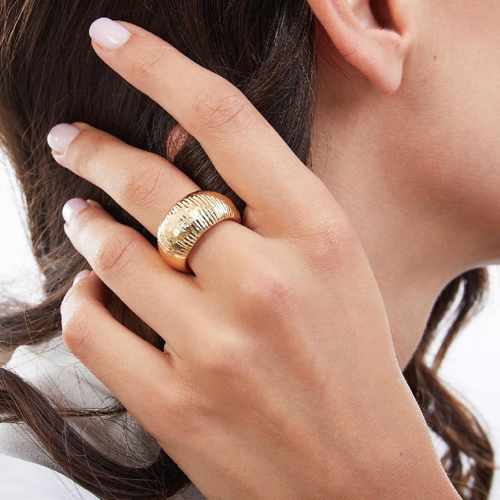 Unoaerre Anello in bronzo dorato 512217 | UNOAERRE Gioielli Offerta