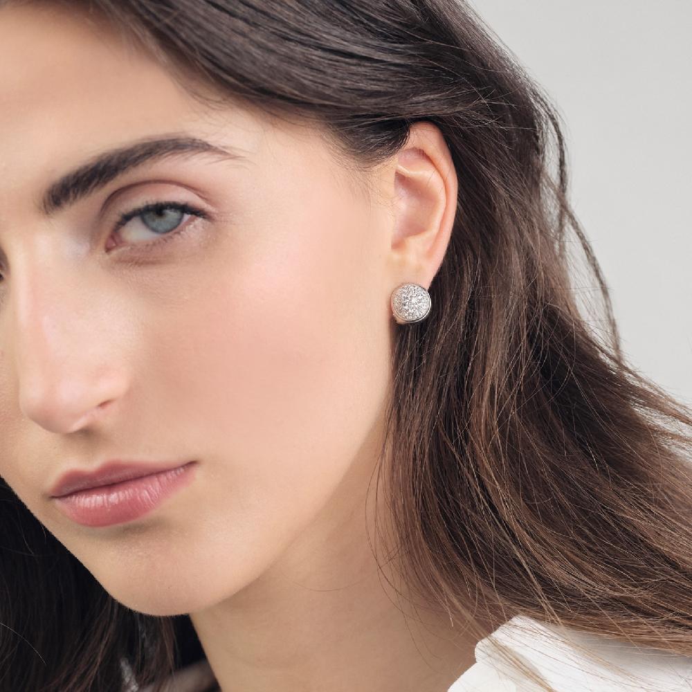 Unoaerre Orecchini in argento con zirconi | UNOAERRE Gioielli Acquista Ora