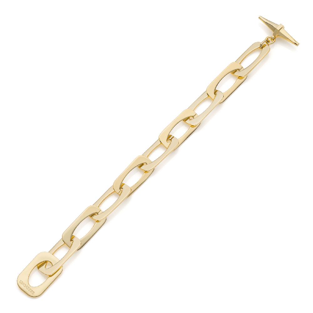 Unoaerre DINAMICA Bracciale dorato catena | UNOAERRE Gioielli Italy