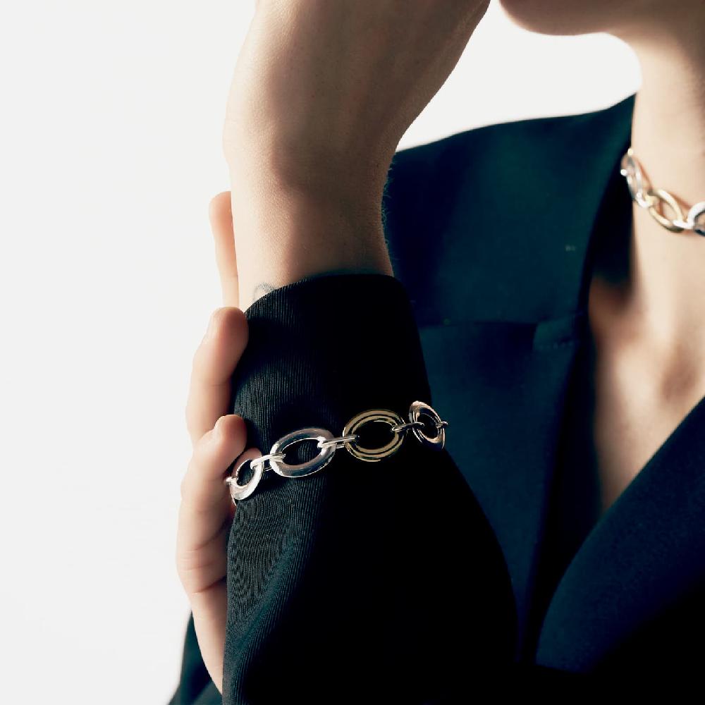 Unoaerre Bracciale donna bicolore Infinity | UNOAERRE Gioielli Acquista Ora
