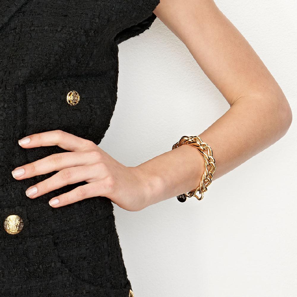Unoaerre bracciale in bronzo dorato 504575 | UNOAERRE Gioielli Pezzi Unici