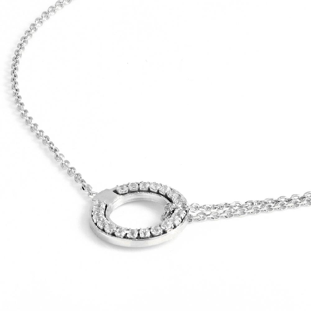 Unoaerre Bracciale in argento e zirconi | UNOAERRE Gioielli Qualità Garantita