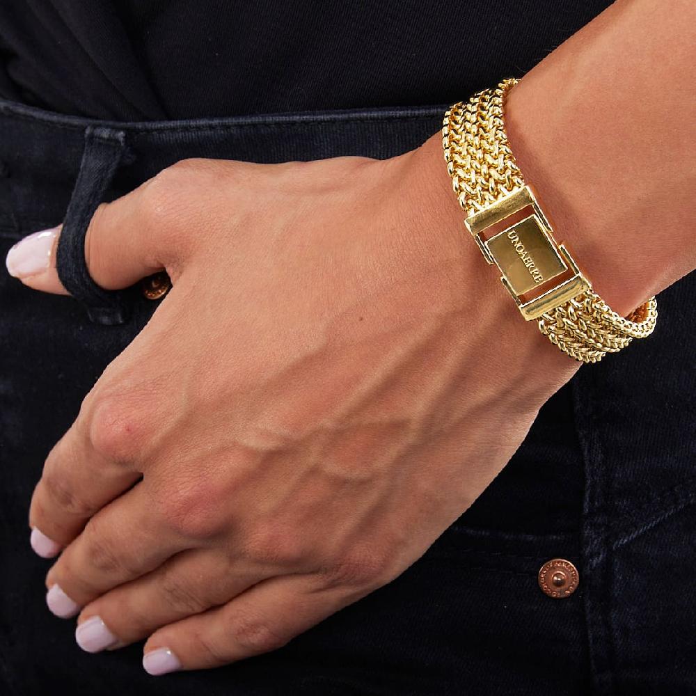 Unoaerre Bracciale in bronzo dorato 512943 | UNOAERRE Gioielli Affare Del Giorno