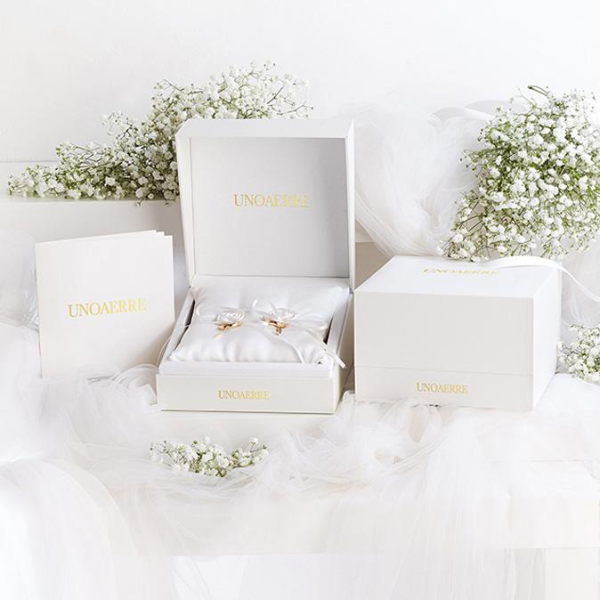 Unoaerre Fedi nuziali | Wedding Box | UNOAERRE Gioielli Smaltimento dello stoccaggio