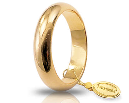 Unoaerre fede in oro giallo 080afn001000001075001 | UNOAERRE Gioielli
