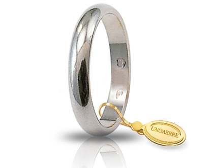 Unoaerre fede in oro bianco 040afn001000001075004 | UNOAERRE Gioielli Spedizione Gratuita