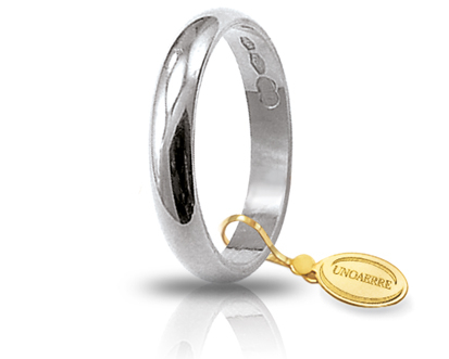 Unoaerre fede in oro bianco 030afn001000001075004 | UNOAERRE Gioielli Soddisfazione Garantita